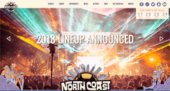 Desktop Screenshot of northcoastfestival.com