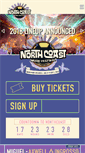 Mobile Screenshot of northcoastfestival.com